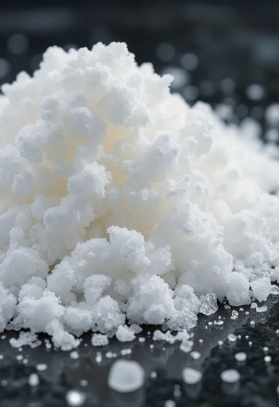 Bijeli kristal šećer u zdjelici s drvenom žlicom