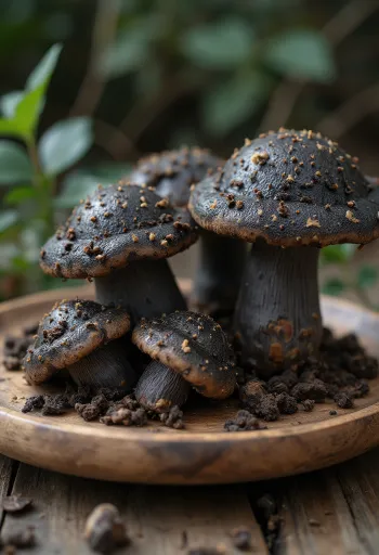 Narezani, očišćeni visoki smrčak pripremljen za kuhanje