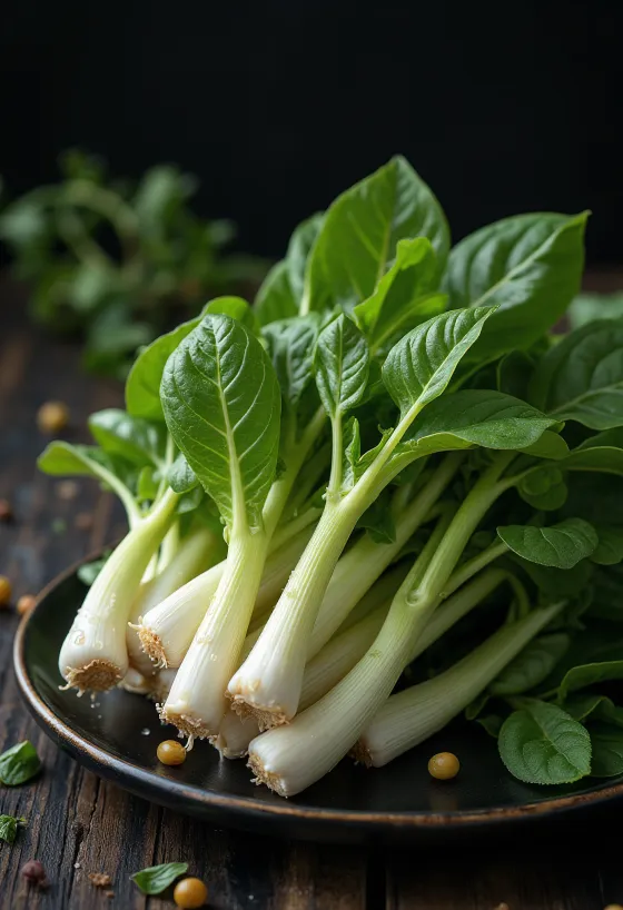 Svježi izdanci suncokreta na tanjuru