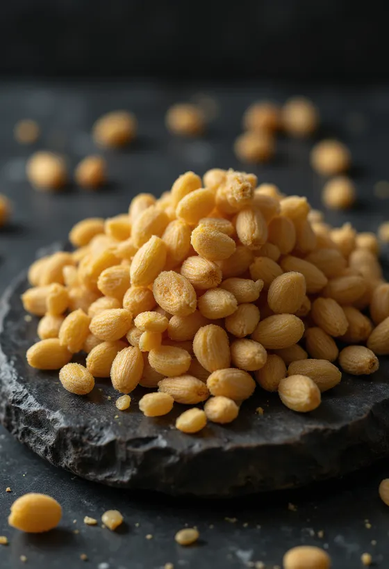 Sušene sjemenke rajčice na drvenoj podlozi