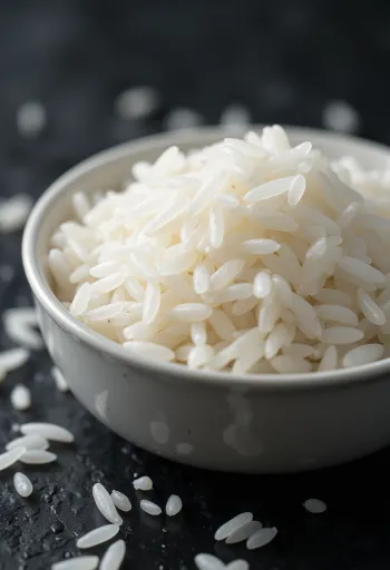 Svježe kuhana jasmin riža, meka i mirisna