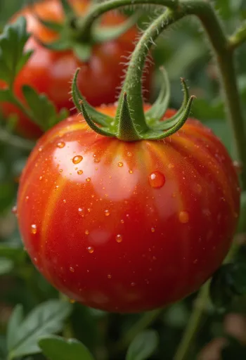 Svježe rajčice na rustikalnom drvenom stolu, narezane i cijele