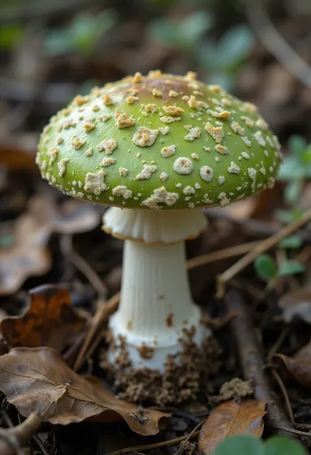 Narezana i očišćena zelenkasta krasnica na kuhinjskoj dasci