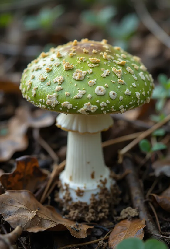 Narezana i očišćena zelenkasta krasnica na kuhinjskoj dasci