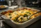 Bacalhau com natas sa špinatom, riblje jelo s umakom od vrhnja
