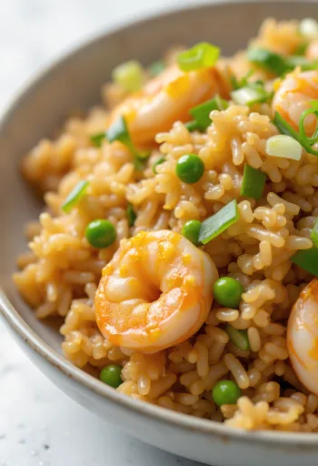 Pelau s kozicama, tropsko začinjeno jelo posluženo sa svježim korijanderom