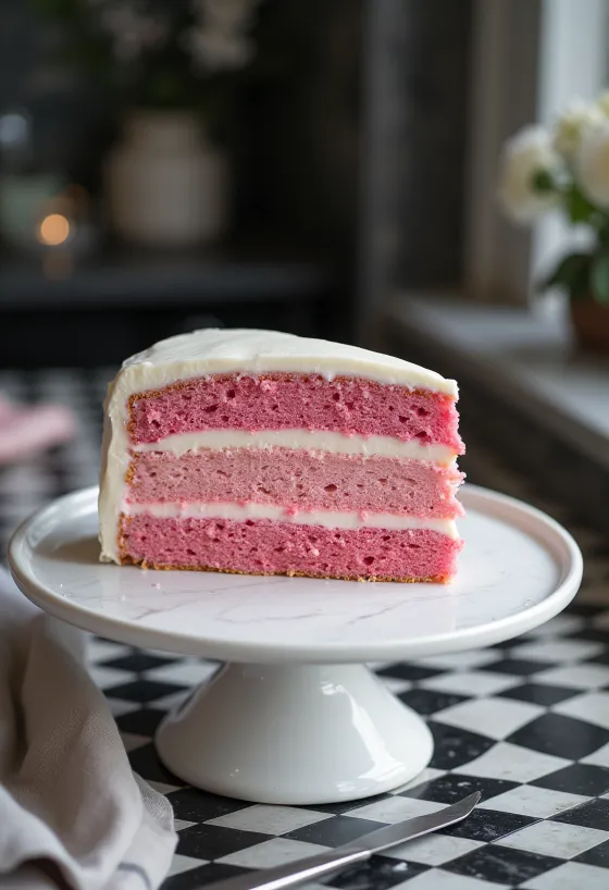 Ombre torta sa slojevima u prijelazu boja