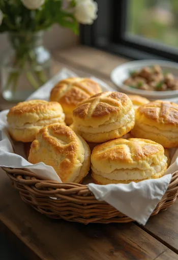 Meke pogačice sa svježim sirom pečene do zlatnosmeđe boje, s hrskavim slojem sira na vrhu