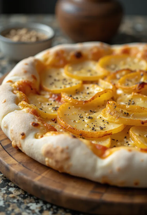 Pizza al Patate s krumpirom i sirom