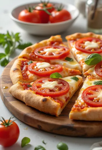 Pizza al Pomodoro Fresco sa svježim rajčicama i mozzarellom