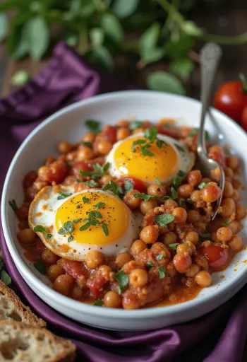 Veganski zapečeni patlidžan sa slanutkom