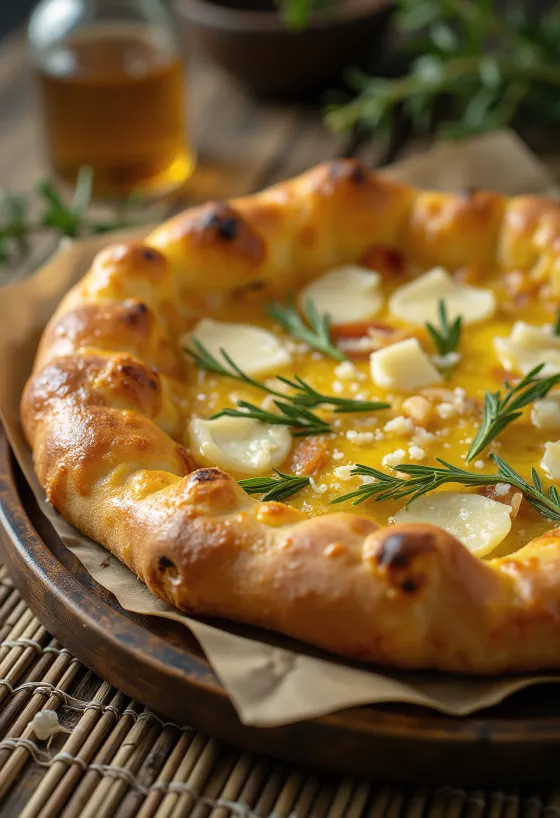 Pizza al Rosmarino s ružmarinom i parmezanom