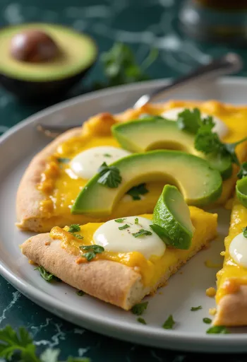 Pizza Peruana poslužena