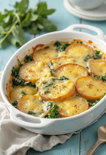 Veganski složenac od špinata