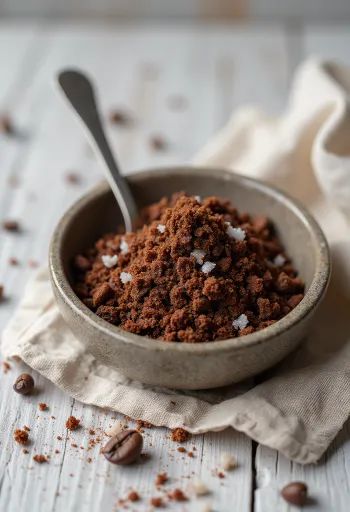 Mješavina BBQ marinade od kave i čilija u zdjeli