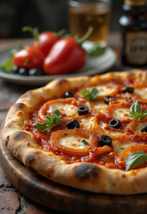Pizza alla Zingara s povrćem i kobasicom