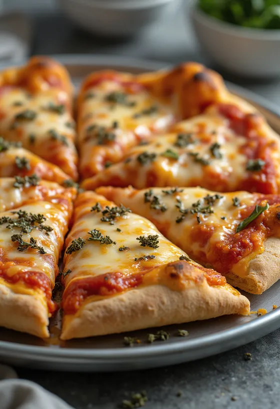 St. Louis Style Pizza s tankim tijestom i Provel sirom