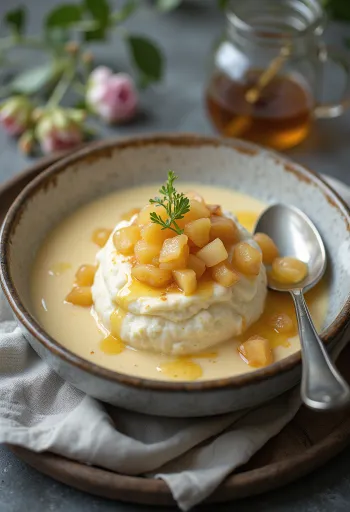 Panna cotta s ricottom u čaši