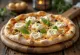 Svježe pečena pizza s ricottom