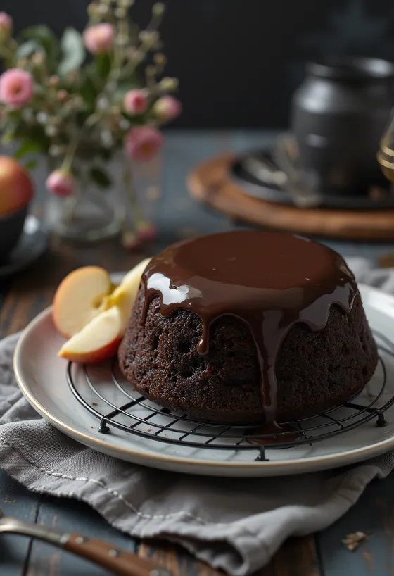 Torta od jabuka i čokolade u elegantnom izdanju