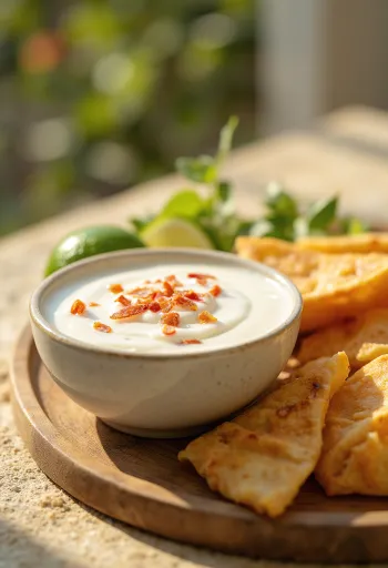 Umak od kokosovog mlijeka i limete poslužen