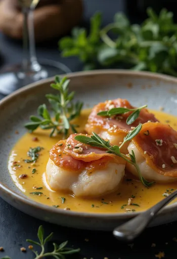 Saltimbocca alla Romana servirana