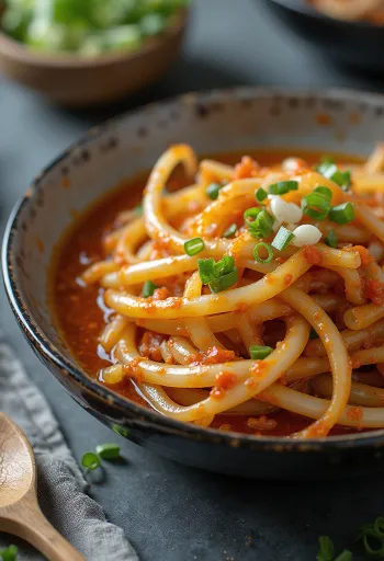 Pa Kimchi, kimchi od mladog luka, svježe i začinjeno korejsko jelo