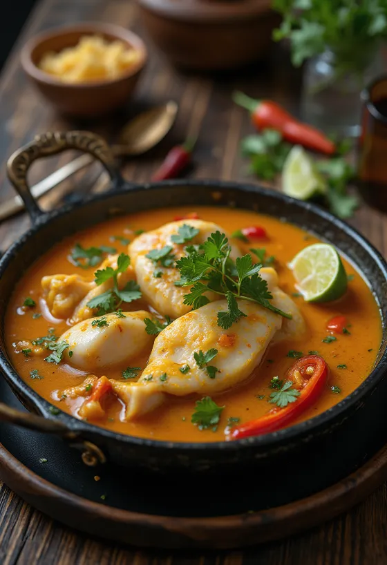 Moqueca pikantna riba s umakom od kokosa