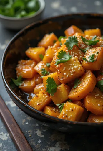 Wok s rezancima bundeve i tofuom