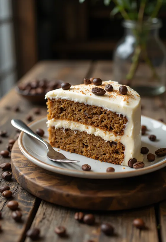 Torta od kave i mascarponea poslužena
