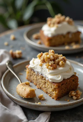 Bogata orah torta poslužena