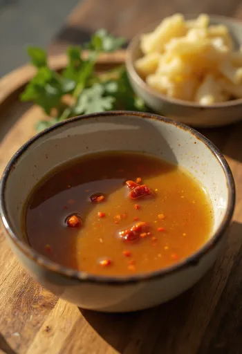 Umak od meda i đumbira poslužen s povrćem s roštilja