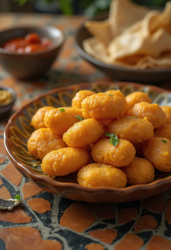 Acarajé tradicionalni, hrskavo brazilsko jelo