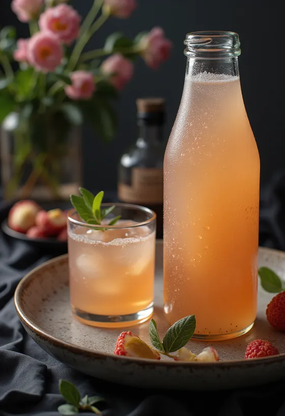 Probiotička kombucha od ličija, osvježavajuće i zdravo piće