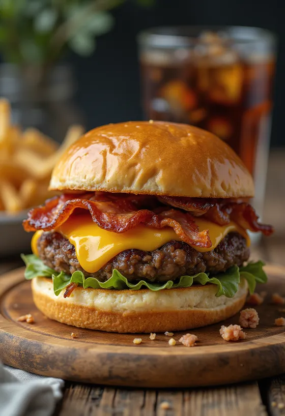 Burger sa slaninom