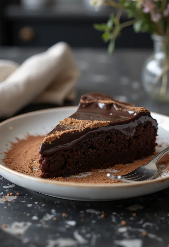 Čokoladna truffle torta sa svilenkastom čokoladnom kremom