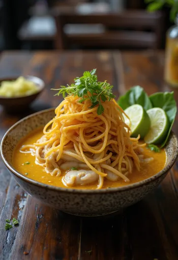 Khao Soi poslužen