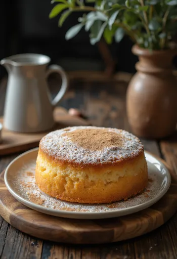 Biskvit s cimetom narezan na kriške