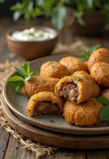 Kibbeh poslužen