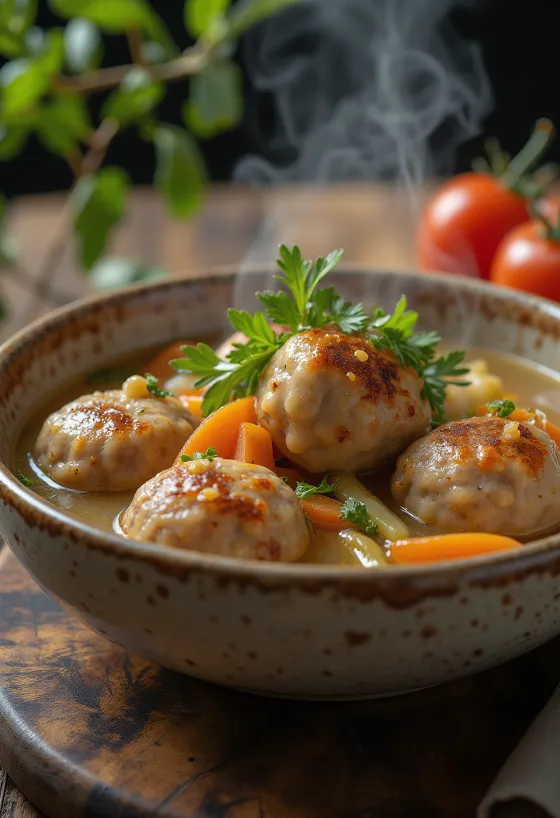 Albóndigas poslužene