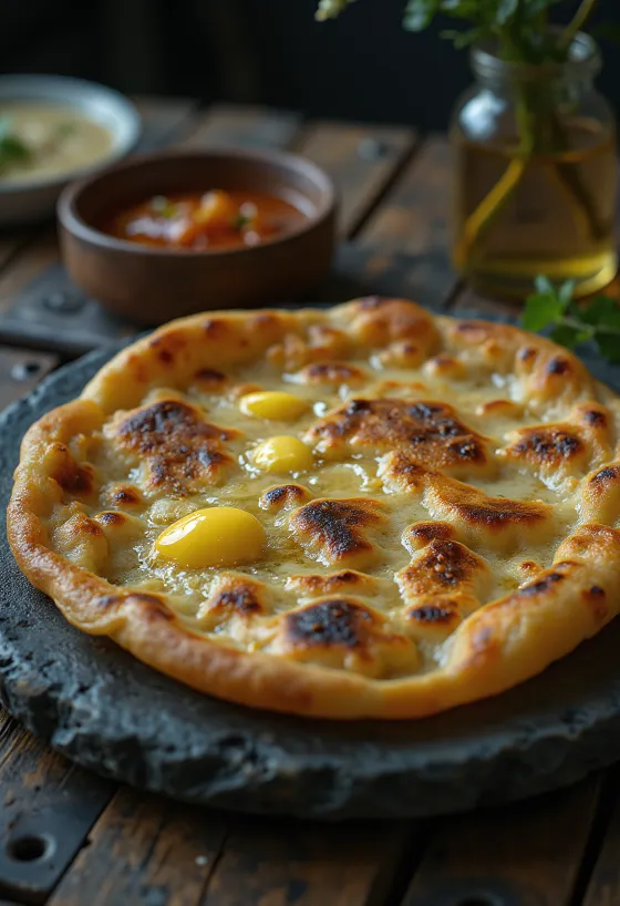 Meetha Paratha indijska slatka lepinja