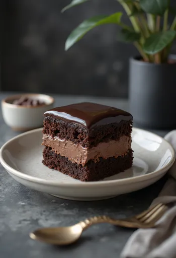 Rigo Jancsi torta servirana