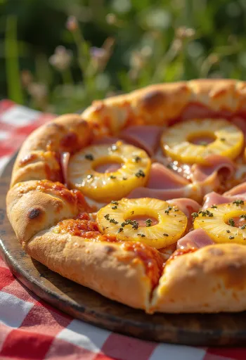 Klasična Hawaii pizza s ananasom i šunkom