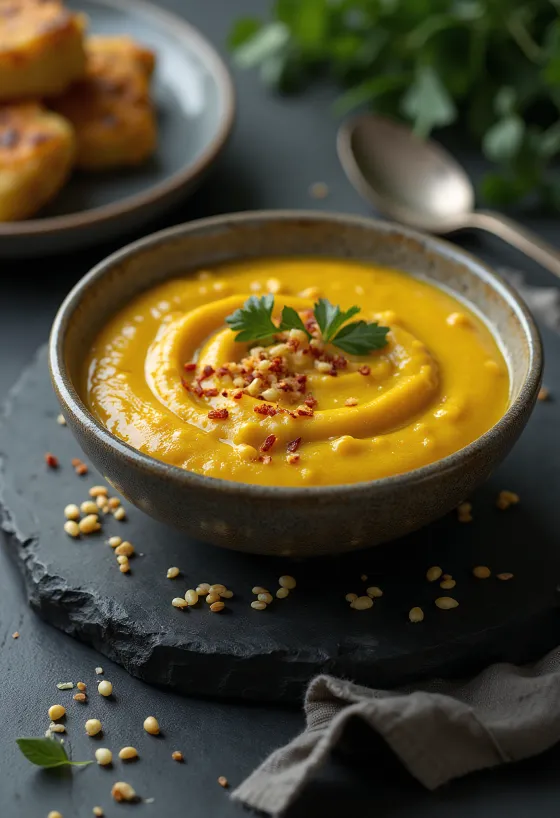 Žuti curry umak s kokosom i sezamom