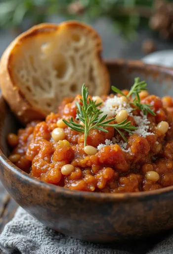 Crveni pesto umak od sušene rajčice u staklenci