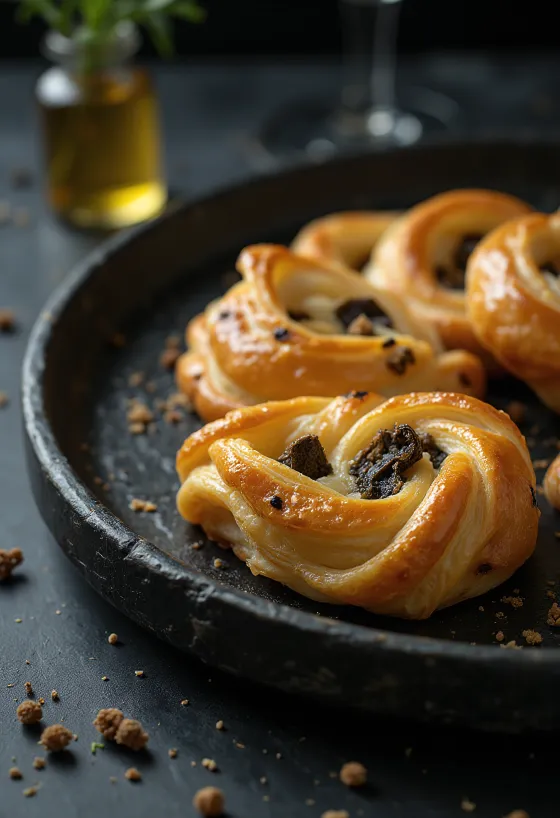 Slojeviti burek s tartufima i sirom