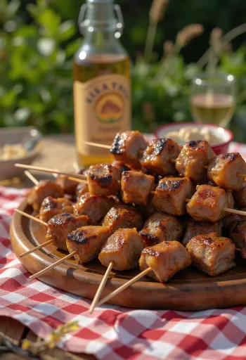 Arrosticini posluženi