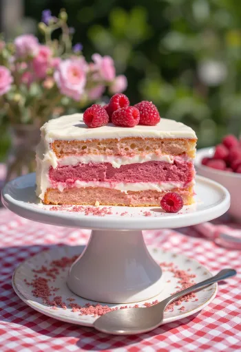 Kriške bezglutenske ombre torte