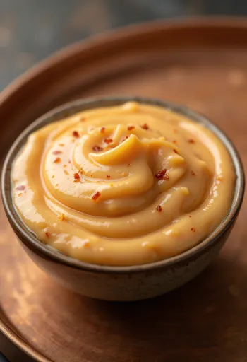 Chipotle majoneza poslužena s prženim krumpirićima