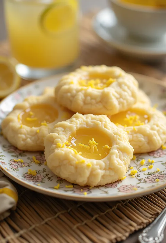 Linzeri s medom i limunom posluženi